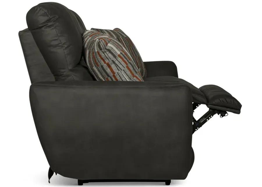 Bronx Reclining Sofa - Charcoal