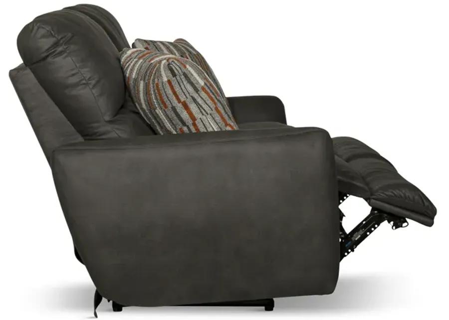 Bronx Reclining Sofa - Charcoal