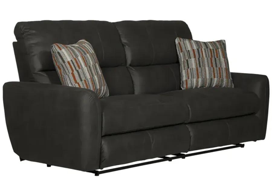 Bronx Reclining Sofa - Charcoal