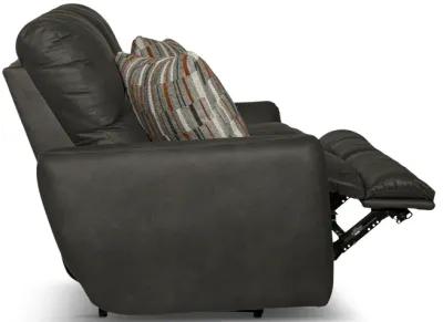 Bronx Reclining Loveseat - Charcoal