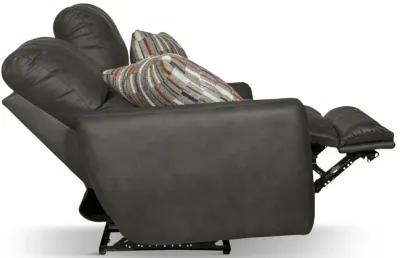 Bronx Reclining Loveseat - Charcoal