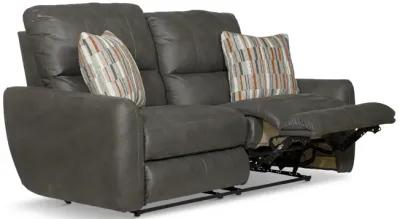 Bronx Reclining Loveseat - Charcoal