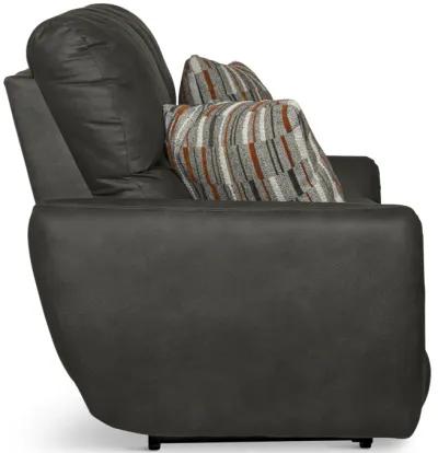 Bronx Reclining Loveseat - Charcoal