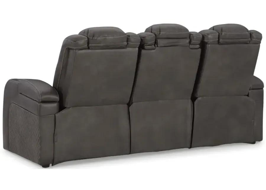 Astro Power Reclining Sofa - Shadow