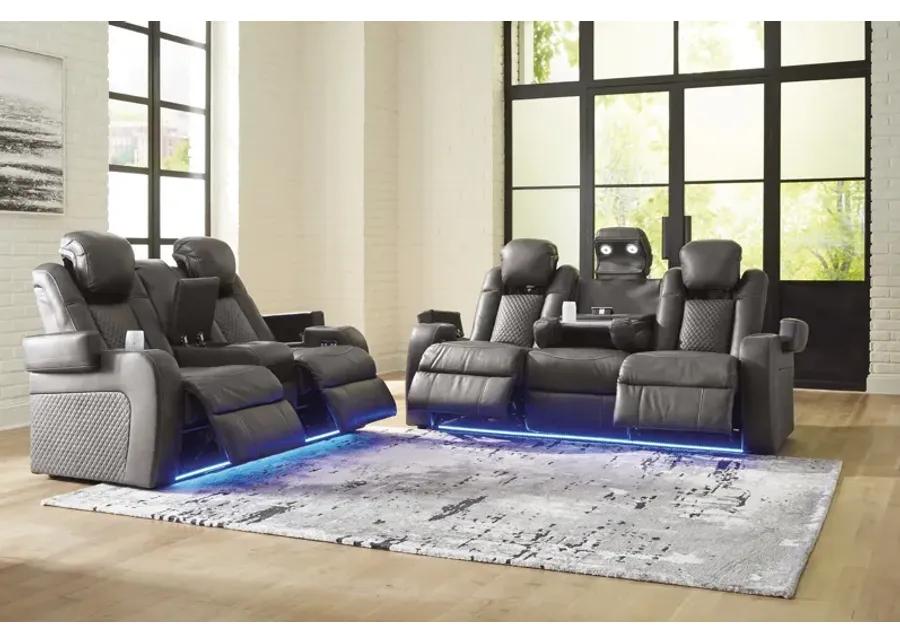 Astro Power Reclining Sofa - Shadow