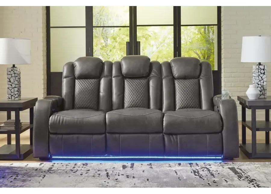 Astro Power Reclining Sofa - Shadow