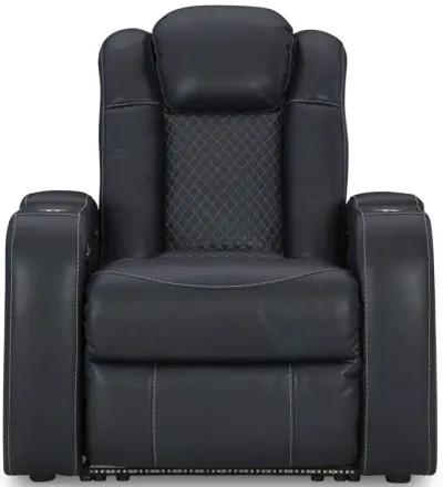 Astro Power Recliner - Sapphire