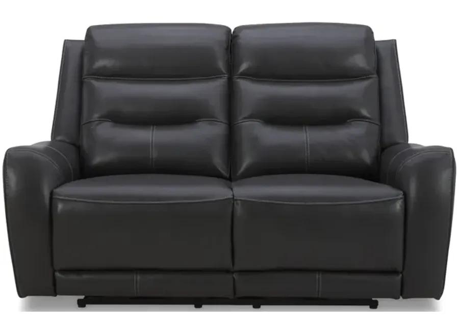 Steven Leather Power Reclining Loveseat