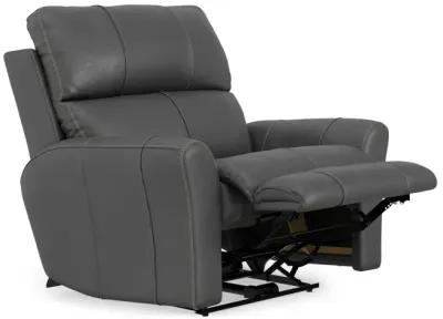 Holmes Leather Power Recliner - Anthrocite