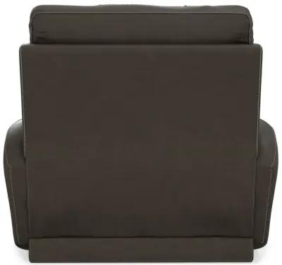 Holmes Leather Power Recliner - Coffee