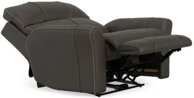 Holmes Leather Power Recliner - Coffee