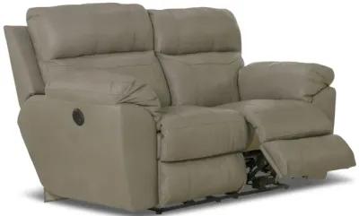 Watson Leather Power Loveseat - Putty