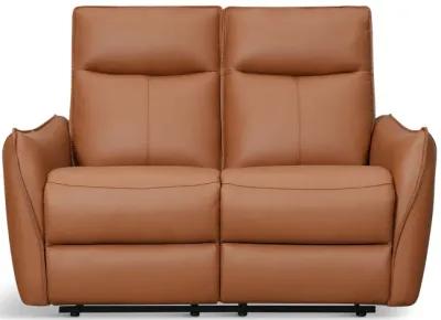 Vanessa Leather Power Reclining Loveseat