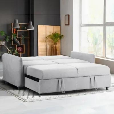 Priscilla Convertible Sleeper Sofa - Slate