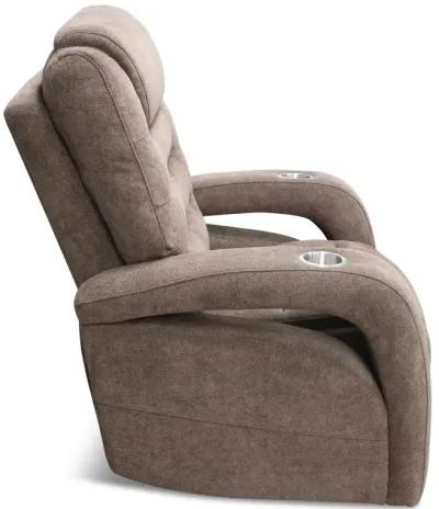 Maki Power Recliner - Chocolate