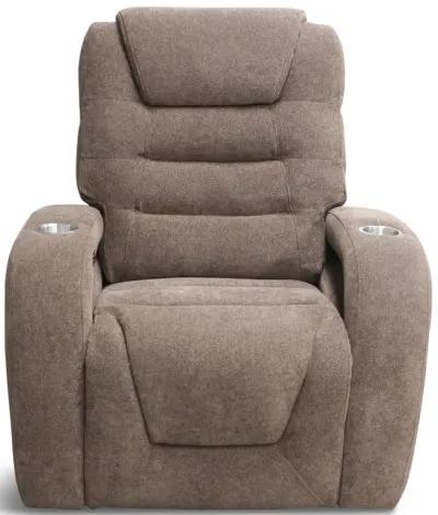 Maki Power Recliner - Chocolate