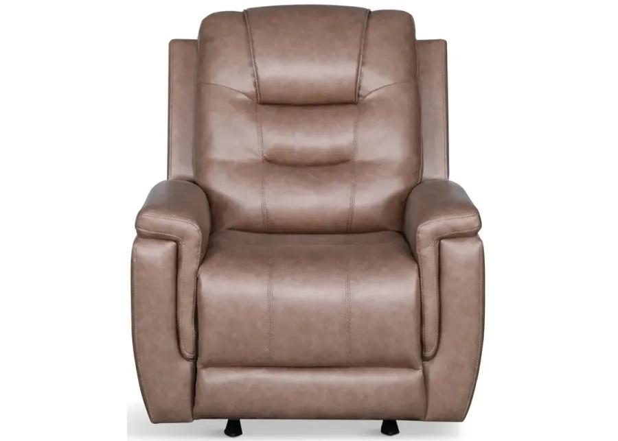 Rowan Rocker Recliner - Chocolate