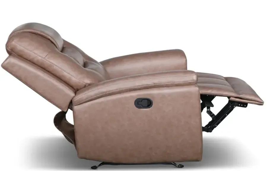 Rowan Rocker Recliner - Chocolate