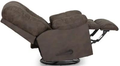 Roxie Swivel Rocker Recliner - Coffee