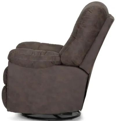 Roxie Swivel Rocker Recliner - Coffee