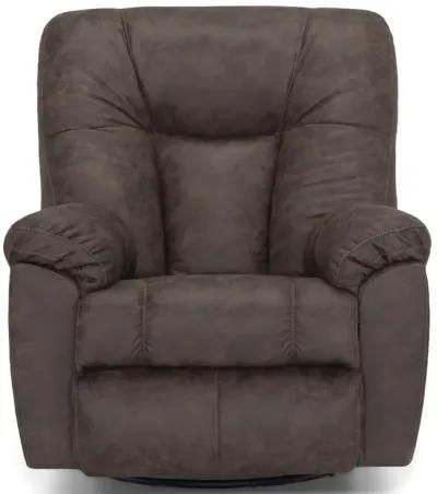 Roxie Swivel Rocker Recliner - Coffee