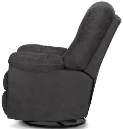 Roxie Swivel Rocker Recliner - Slate