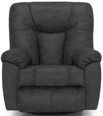 Roxie Swivel Rocker Recliner - Slate