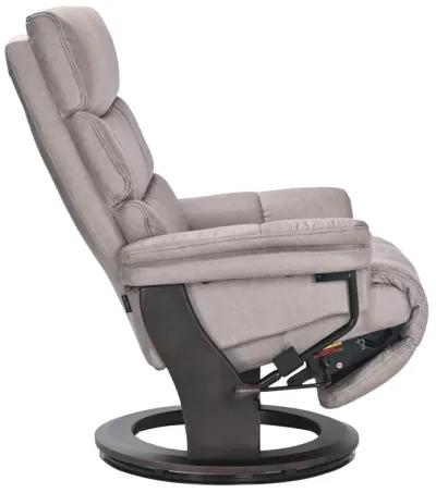 Oscar Swivel Recliner - Grey