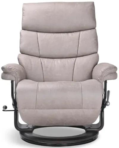 Oscar Swivel Recliner - Grey