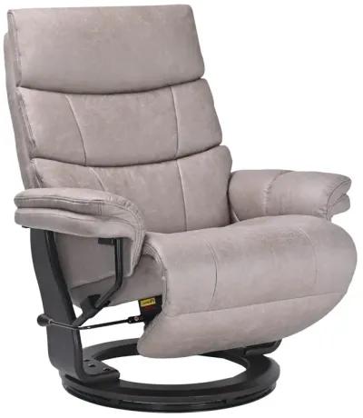 Oscar Swivel Recliner - Grey