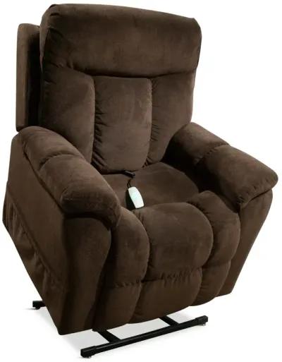 Asher Power Lift Chair - Chocolate