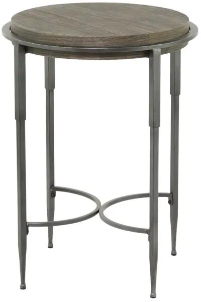 Brutus Industrial Accent Table