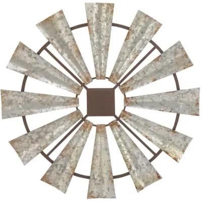 Windmill Metal Wall Decor 