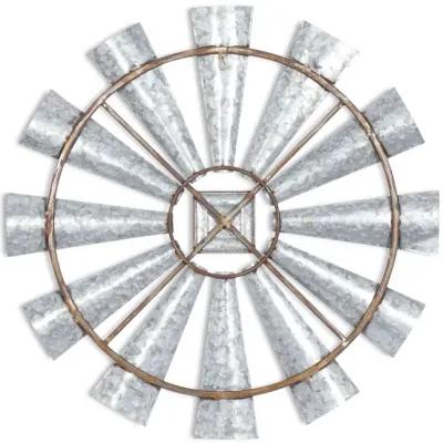 Windmill Metal Wall Decor 