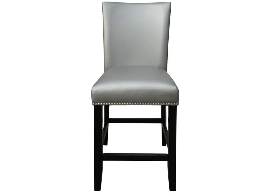 Maxton Counter Stool - Silver