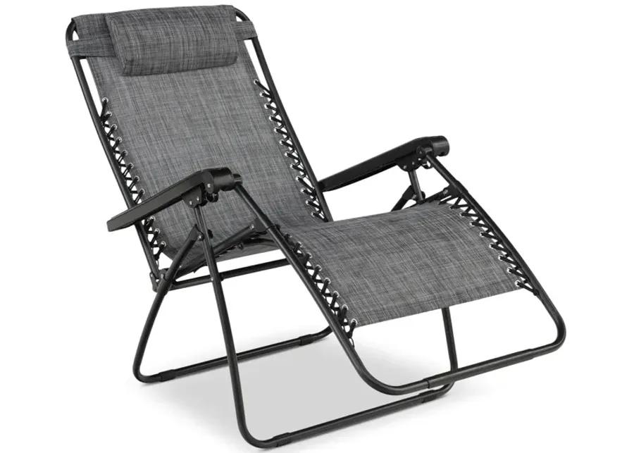 Relaxer Chaise Lounge Chair - Grey