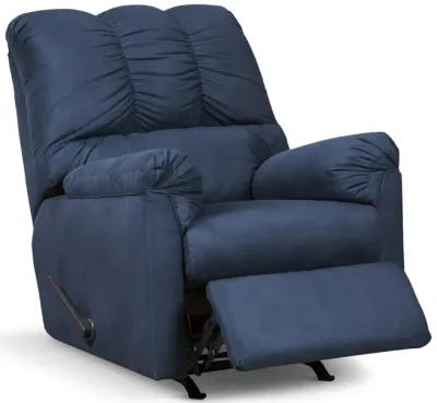 Almath Rocker Recliner - Blue