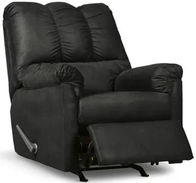 Almath Rocker Recliner - Black