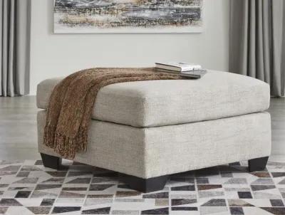 Lavon Cocktail Ottoman - Pebble