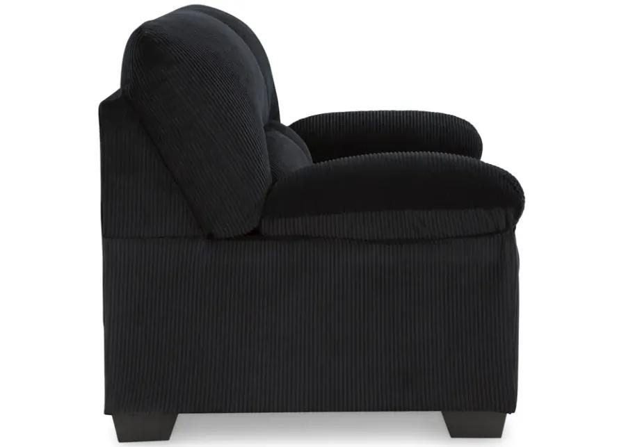 Destiny Loveseat - Onyx