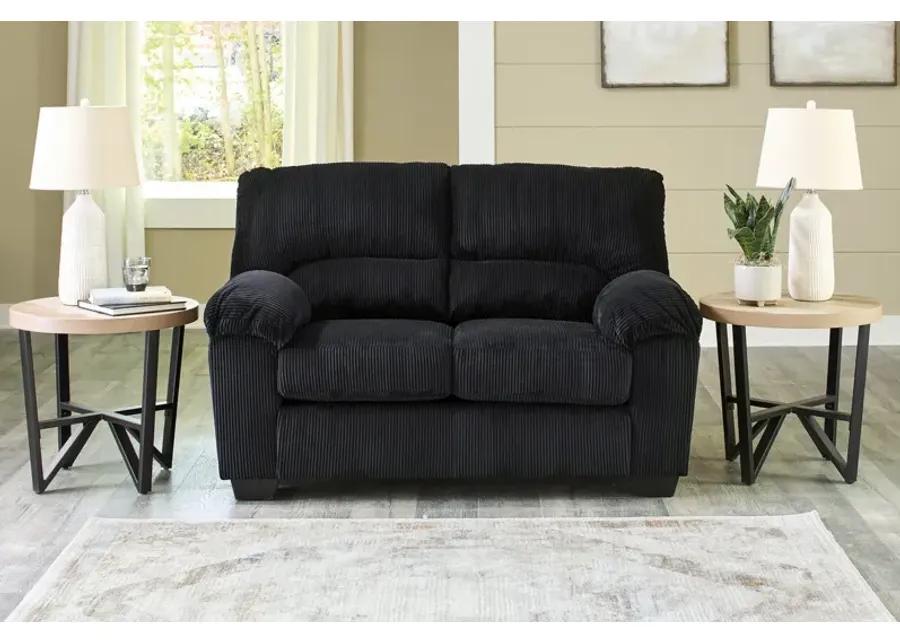 Destiny Loveseat - Onyx