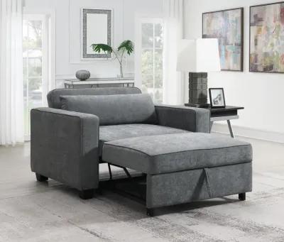 Waverly Sleeper Chair - Grey