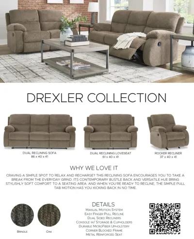 Drexler Recliner - Brindle