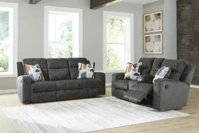 Lindy Reclining Sofa - Dusk