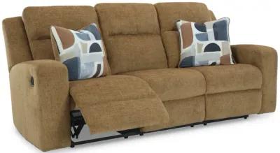 Lindy Reclining Sofa - Honey