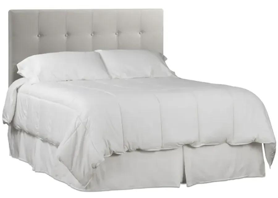 Avery Light Grey Headboard - Queen