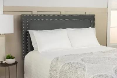 Poe King Headboard - Charcoal