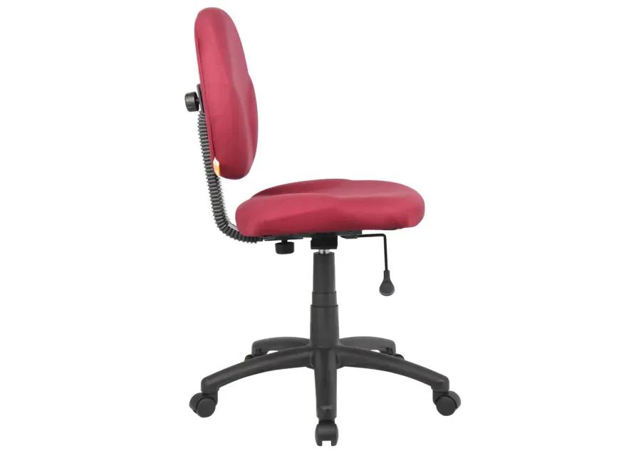 Burgundy Task Chair