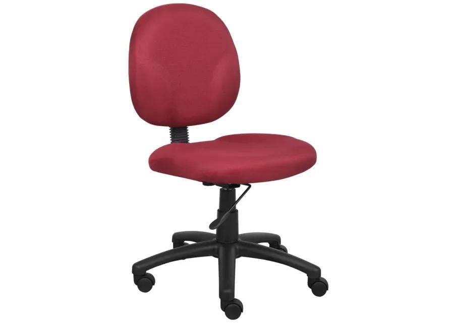 Burgundy Task Chair