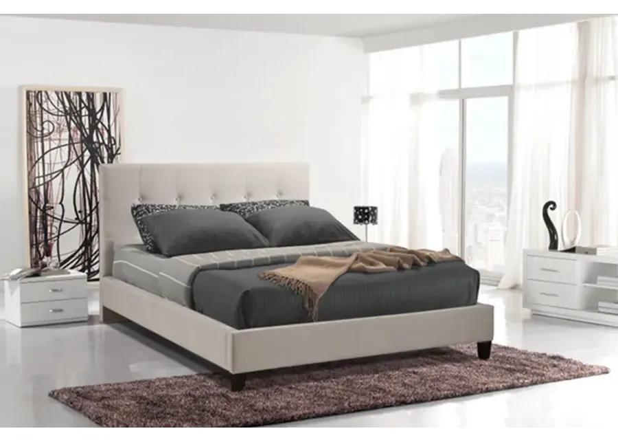 Avery Light Grey Bed - King